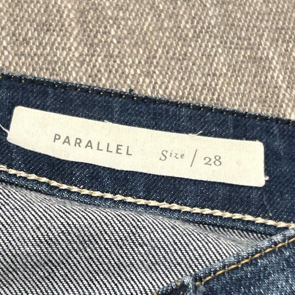 Pilcro and the Letterpress Jeans Womens 28 Parallel Straight Mid Rise Stretch - Picture 3 of 8